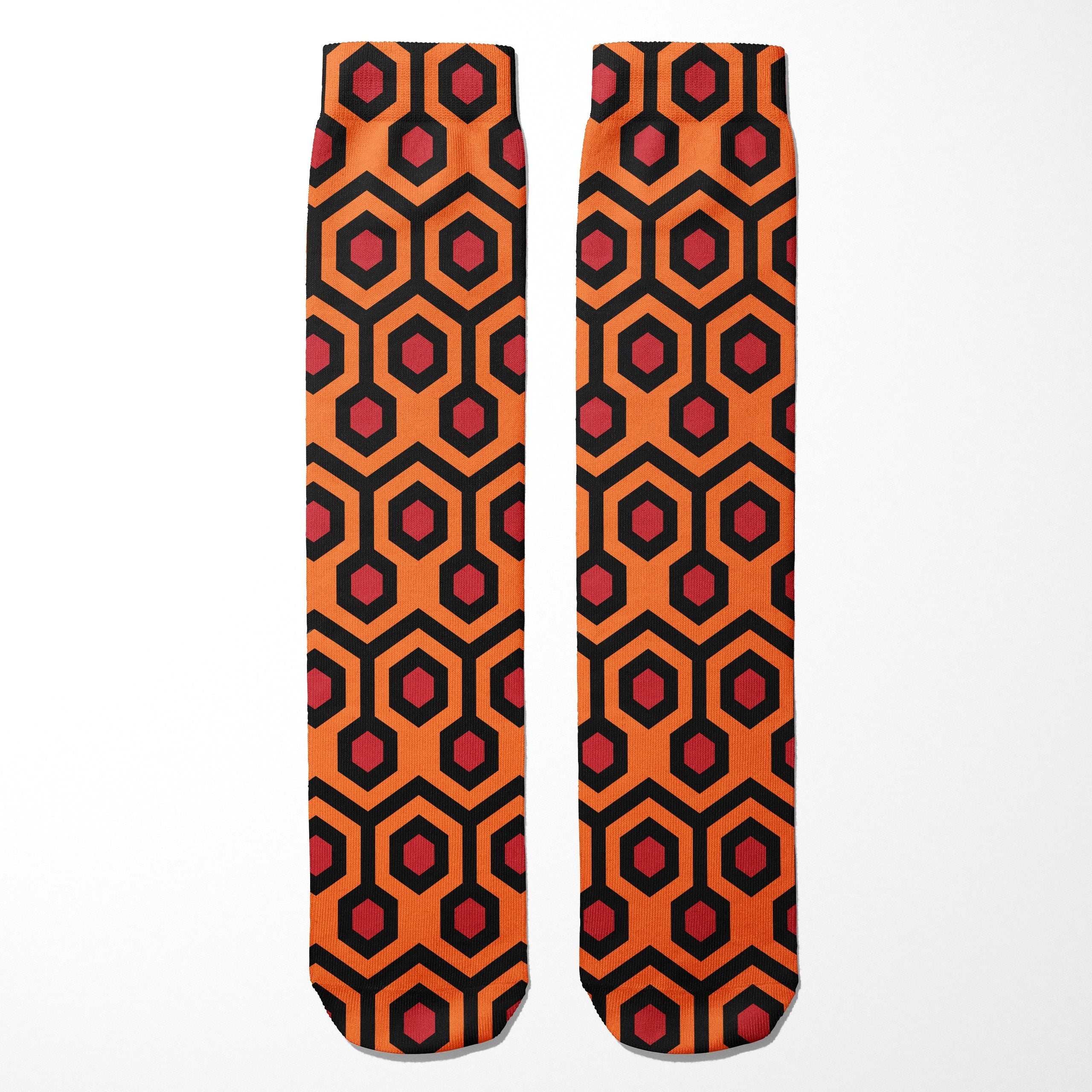 Overlook Hotel Carpet Socks