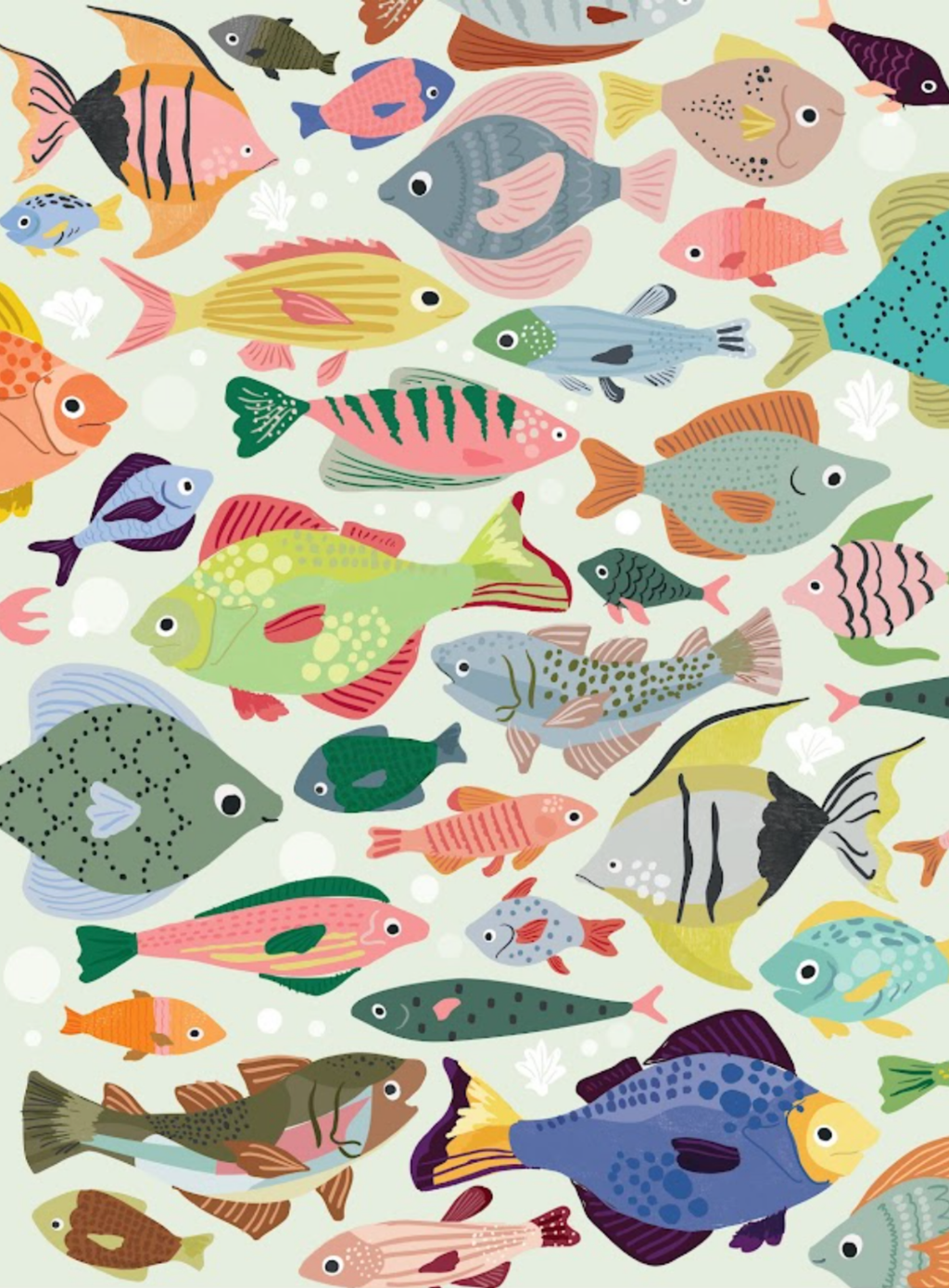 A Sea of Colors 1000 Piece Jigsaw Puzzle | Puzzlefolk