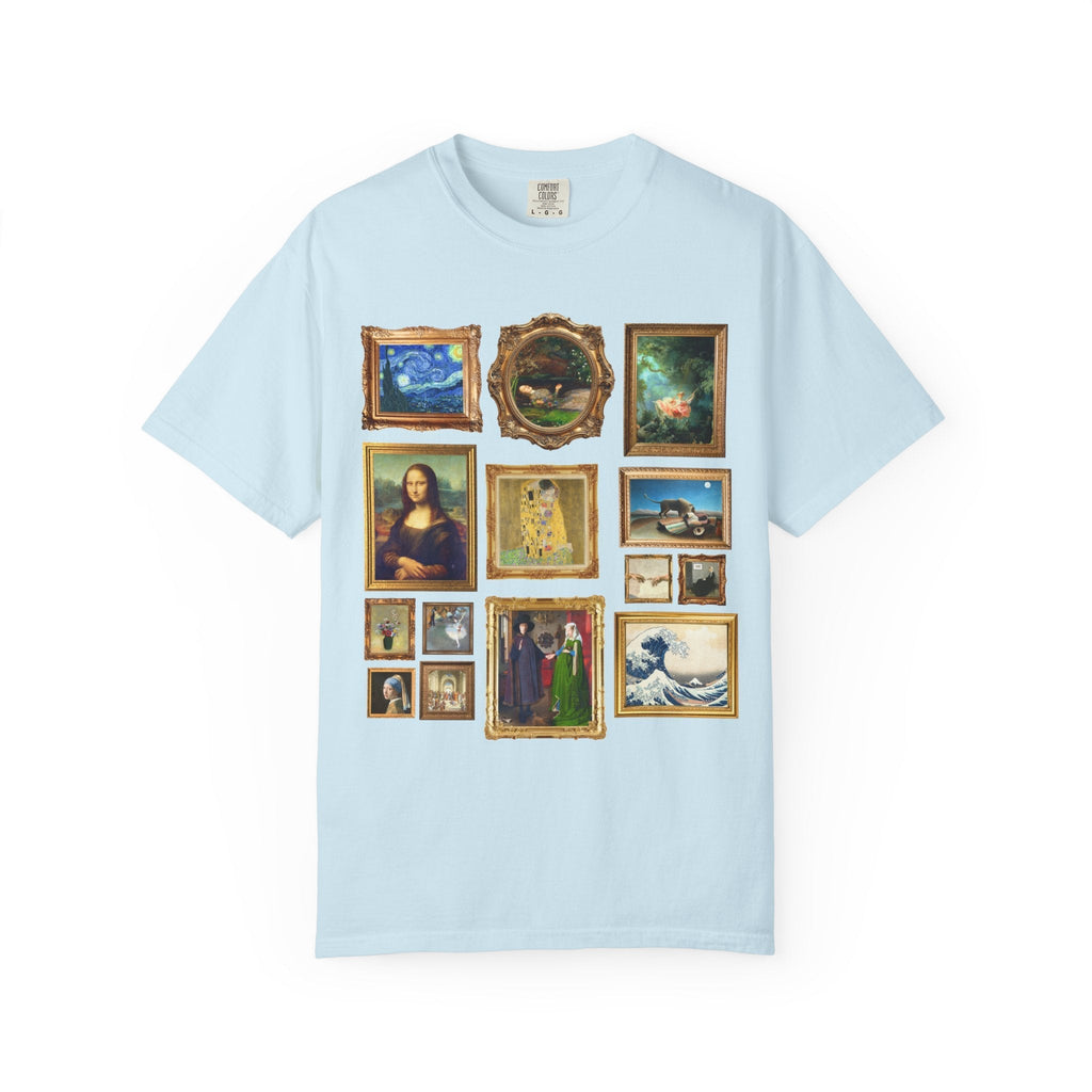 Art History Lover Tee Shirt: Famous Paintings