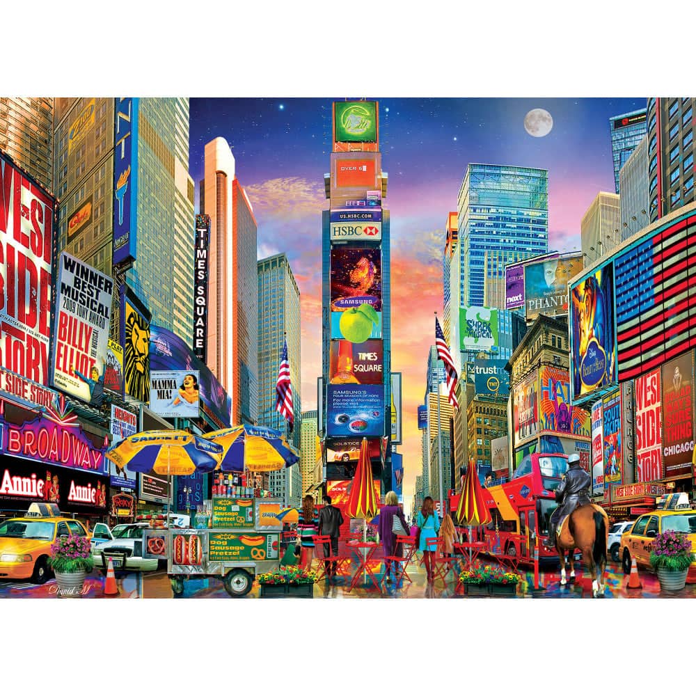 Lights, Camera, New York! 1000 Piece Jigsaw Puzzle | Masterpieces