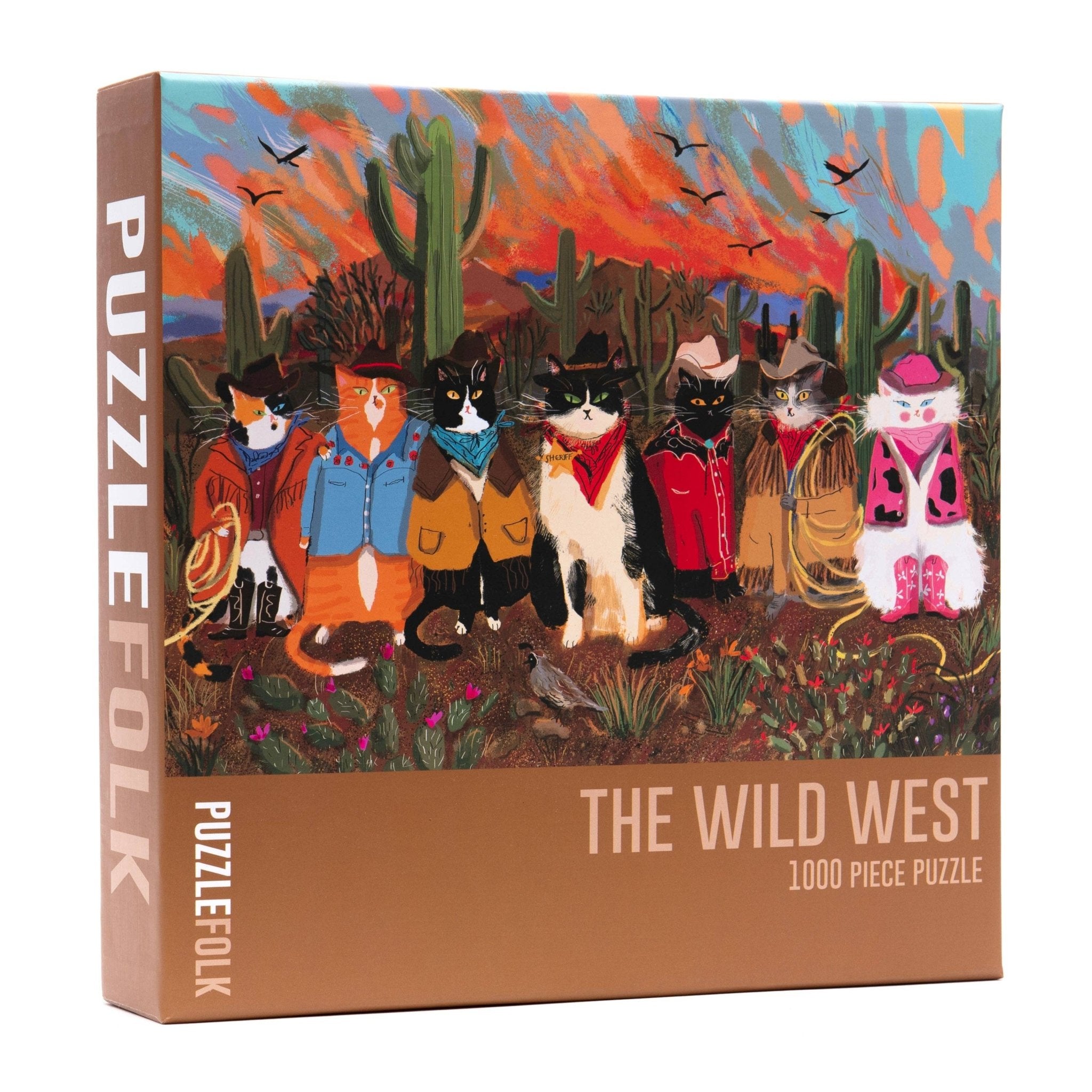 The Wild West 1000 Piece Jigsaw Puzzle | Puzzlefolk