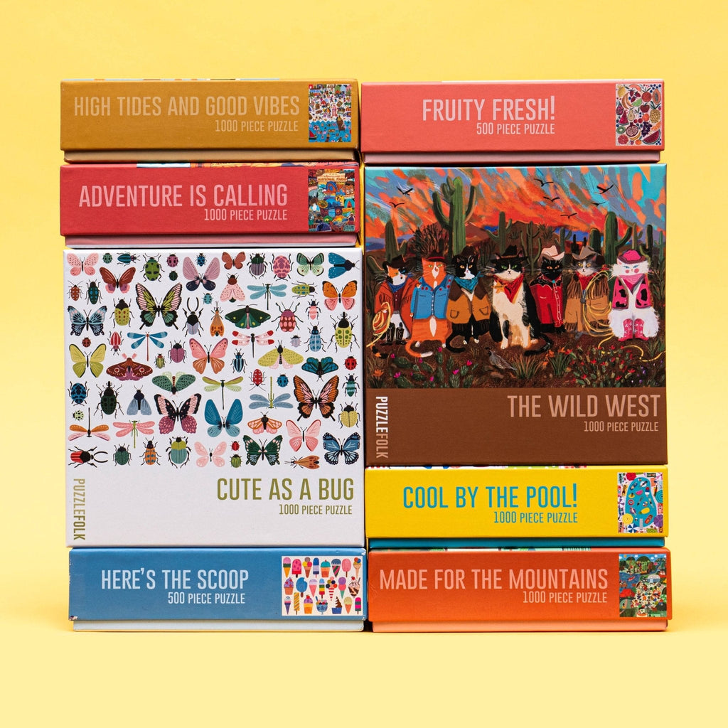 The Wild West 1000 Piece Jigsaw Puzzle | Puzzlefolk