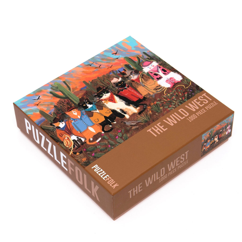 The Wild West 1000 Piece Jigsaw Puzzle | Puzzlefolk