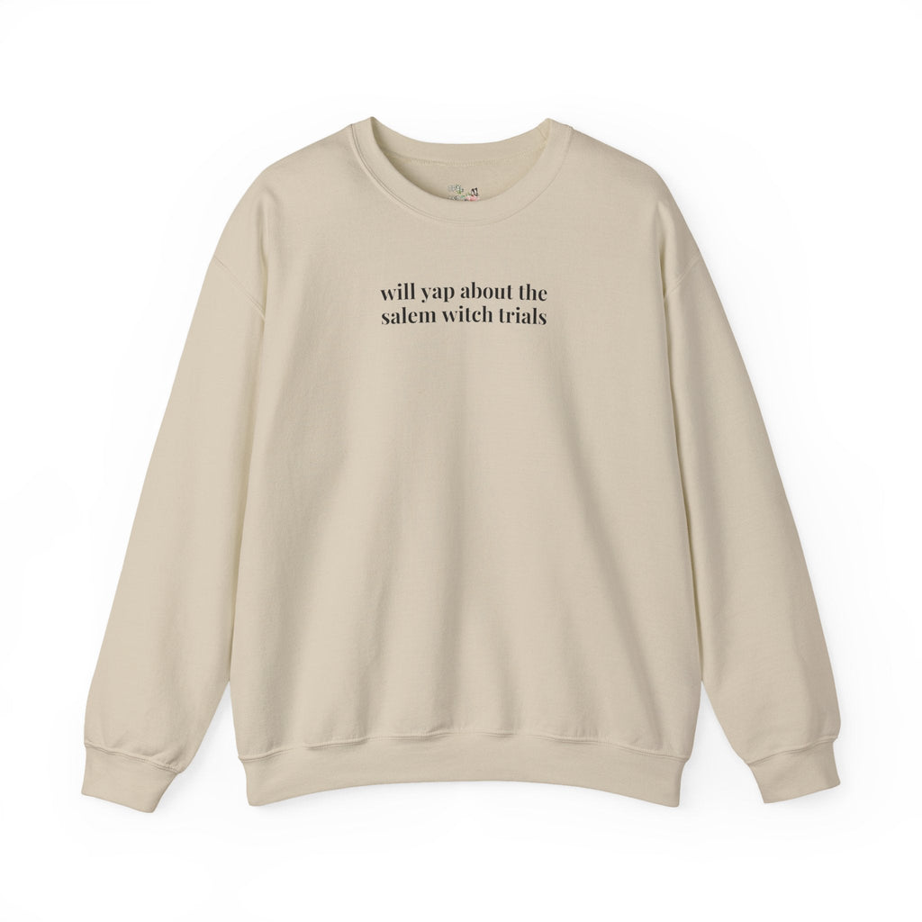 Witchy History Lover Sweatshirt: Salem Witch Trials