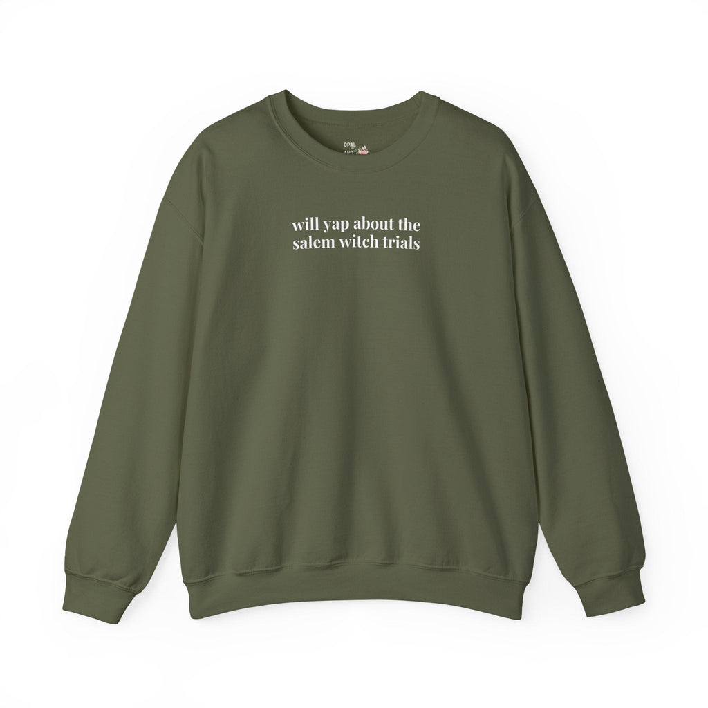 Witchy History Lover Sweatshirt: Salem Witch Trials